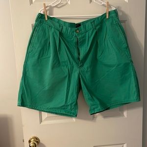 Slightly Worn Green Polo Shorts